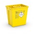 Контейнер для утилізації медичних відходів, жовтий з кришкою MONO, SC 30л, ТМ Теспро